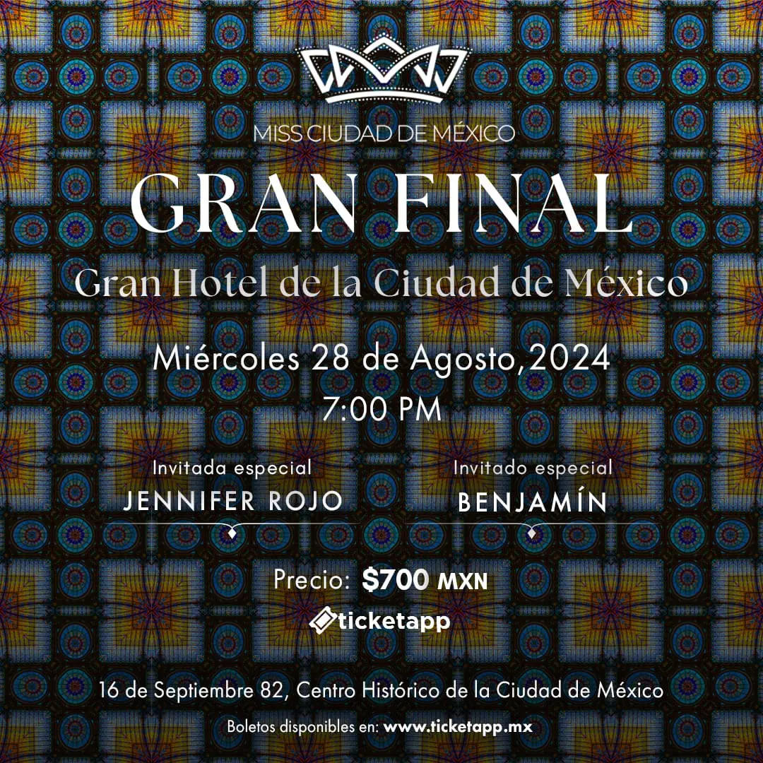 Gran Final Miss CDMX | Imagen principal